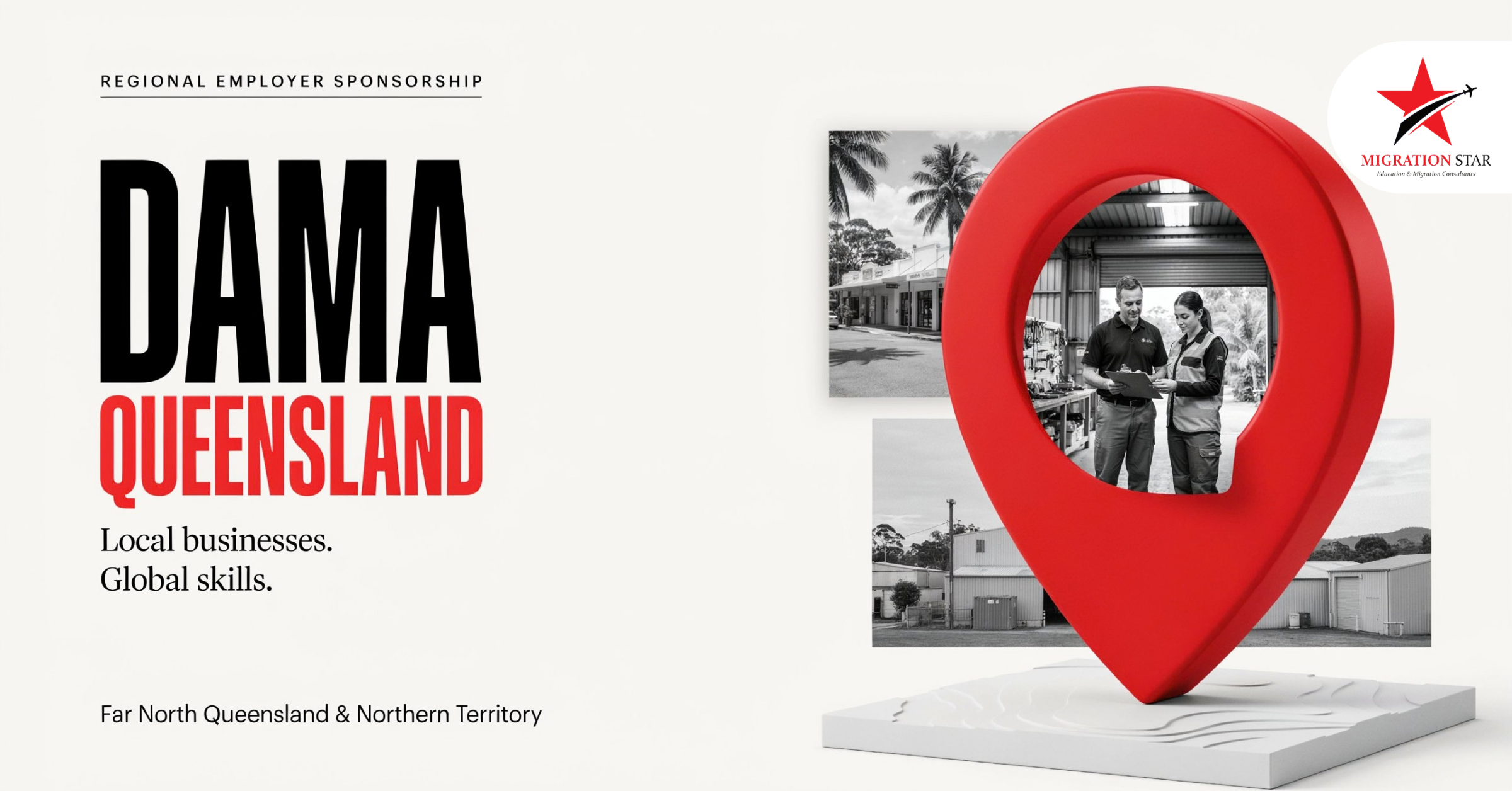 DAMA Queensland Regional Sponsorship for Employers